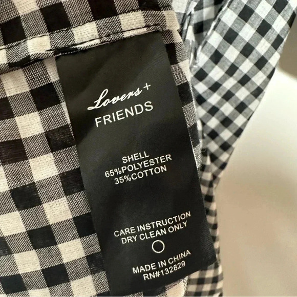 Lovers + Friends Gabriel Ruched Sleeve Wrap Mini Dress Size XS - Picture 9 of 10